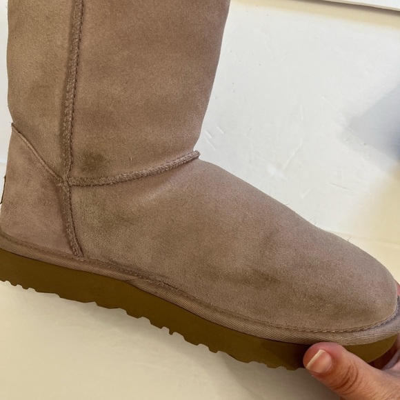 Ugg Daelynn Boot Grayish Purple Size 7 Lateral Bows - Picture 7 of 10